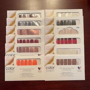 Color Street Nail Strips Lot